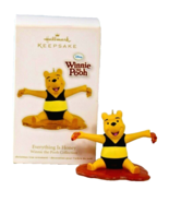 Hallmark Keepsake Ornament  Winnie the Pooh &quot;Everything is Honey&quot; (Chris... - £7.95 GBP