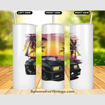 Mad Max Ford Interceptor Famous Car Sunset Drink Tumbler - $25.92