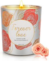 Gifts for Wife from Husband, Scented Candles Gifts for Women, Rose Candle, 11.3 - £12.64 GBP