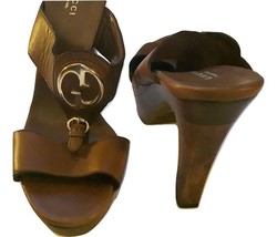 Authentic gucci women sandals size 39 - £219.72 GBP