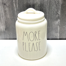 Rae Dunn More Please Canister Large Letter Artisan - £29.75 GBP