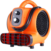 VEVOR Floor Blower, 1/4 HP, 1000 CFM Air Mover for Drying and Cooling, P... - $69.99