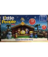 Fisher-Price Little People Deluxe Christmas Story Nativity Scene Holy Fa... - €47,70 EUR