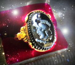 HAUNTED ANTIQUE KNIGHT RING YOU ARE LEGENDARY EXTREME OOAK HIGH MAGICK POWER  - £620.27 GBP