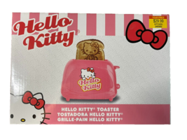 NEW Hello Kitty 2 Slice Toaster.(Makes Hello Kitty Toast) Cute &amp; Fun Coo... - $19.79