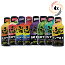 4x Bottles 5 Hour Energy Variety Energy Drink | 1.93oz | Mix &amp; Match 12+ Flavors - $16.78