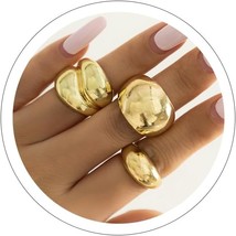 Chunky Gold Rings - £19.04 GBP