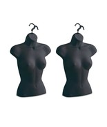 New Female Torso Mannequin Forms Black 2PK - $56.28 CAD