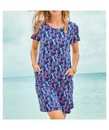 NWOT Lilly Pulitzer Cody Dress Oyster Bay Navy On The Catwalk XL - $1,385.28 MXN