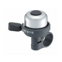 Cat Eye bicycle bell OH 1000 silver/black bike bell  - $32.00
