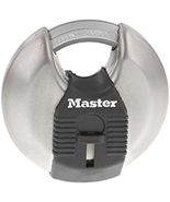 Master Lock M40XKAD Magnum Heav Duty Stainless Steel Discus Padlock with... - $40.44 CAD