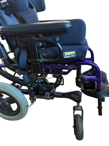 Quickie Iris Tilt-In-Space Manual Wheelchair w/ Jay Zip Seat & Back System Youth Item image 7