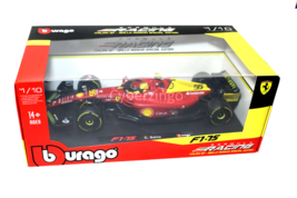 Ferrari F1-75 F1 #55 Italian GP Sainz Giallo Bburago 1:18 18-16811 BRAND NEW - £52.66 GBP