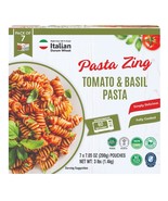 Pasta Zing Tomato &amp; Basil Pasta, Pack of 7, 7.05 Ounce,100% Italian Duru... - $262.98 MXN