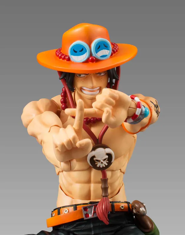 Anime One Piece 18cm BJD Joints Moveable ACE PVC Action Figure Collection Model - £26.50 GBP