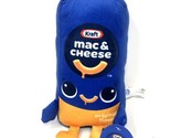 Kraft Mac &amp; Cheese Box Fiesta Stuffed 8” Plush Toy New - $17.95