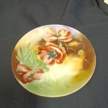 Delicate Vintage HAND-PAINTED 6&quot; Bavarian Porcelain Plate - £5.16 GBP