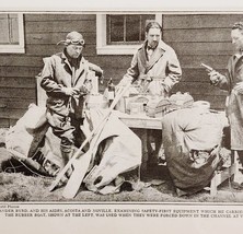 1927 Aviation Nautical Commander Byrd Acosta Noville Print Antique Explo... - $378.90 MXN