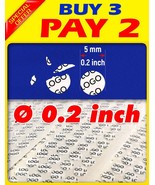 1000 SMALL CUSTOM PRINT ultra destructible warranty security sticker lab... - $39.50