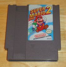 Nintendo NES Super Mario Bros 2 Video Game, Tested and Working - £23.94 GBP