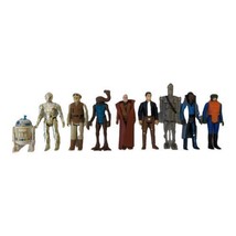 Lot of (9) Original Vintage Kenner STAR WARS Action Figures - R2-D2, C3PO, Etc - £71.94 GBP