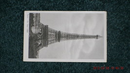 Real Photo postcard PARIS _ La Tour Eiffel        900 FT Tower    France    B+W  - £6.24 GBP