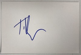 Tim McGraw Signed Autographed 4x6 Index Card #2 - £15.72 GBP
