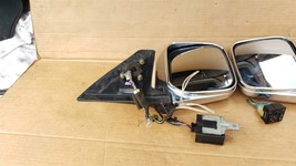 97-02 Mitsubishi Montero Pajero Sport JDM Chrome Heated Power Fold Mirrors L&R image 8