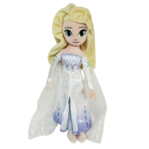 16&quot; Disney Elsa The Snow Queen Frozen 2 Stuffed Animal Plush Toy Doll Northwest - £29.07 GBP