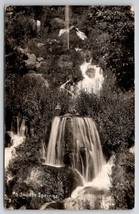 Shasta Springs Glacier Falls CA RPPC by Jones Pharmacy Dunsmuir Postcard A45 - ₹766.15 INR