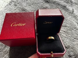 Cartier LOVE ring rose gold size 61 width 5.5mm - $1,529.75