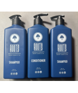 3 Bottles Roots Aromatherapy Brown Sugar &amp; Fig 2 X Shampoo &amp; 1 X Conditi... - $39.55