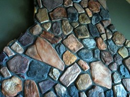 #OAF-05 Fieldstone Molds (8) Makes Custom Concrete Stone Rock For Pennies Each image 4