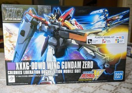 GUNDAM WING XXG-00W0 Wing Gundam Zero 1:144 Model Kit Bandai 2014 Sealed - £15.99 GBP