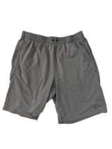 NIKE Dri-FIT Mens Shorts Gray Running Athletic Activewear Elastic Waist ... - $11.51