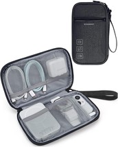 Cord Organizer Travel Cable Organizer Bag Tech Electronic Organizer Travel Case  - £16.67 GBP
