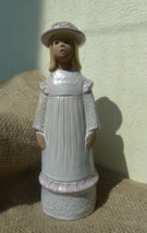 Vintage JIE Sweden Lady Woman Girl KARIN Figurine Ceramic Design Edit RI... - £46.46 GBP