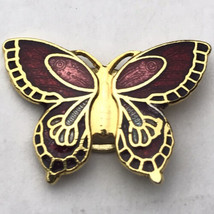 Butterfly Multi Color Small Vintage Jewelry Pin Brooch - $17.18