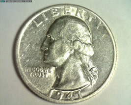 1941-S WASHINGTON QUARTER ABOUT UNCIRCULATED+ AU+ NICE ORIGINAL COIN BOB... - $15.00