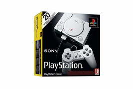 Playstation Classic Console with 20 Classic Playstation Games Pre-Installed - $116.99