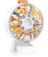 14 Day Pill Organizer Dispenser Ferris Wheel  Wall Mount Free Standing - $19.79