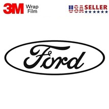 Ford Decal Script Oval Logo 3M Vinyl Sticker Decal Wrap Car Truck Window - £3.10 GBP+