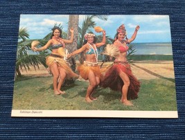 Vintage Postcard Unused Tahitian Dancers Kodak Hula Hawaii Mike Roberts  ~688A - £3.90 GBP