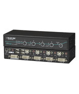 Black Box KV9604A DESKTOP KVM SWITCH - DVI-I WITH TRANSPARENT USB 2.0, A... - $609.54 CAD