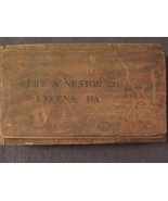Vintage Reiff &amp; Nestor Co. Lykens PA Wood Box With Contents - €18,83 EUR