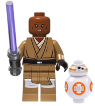 WSToys Star Wars Mace Windu Clone Wars TV 8006 Minifigures Custom Lego Figures - $4.51