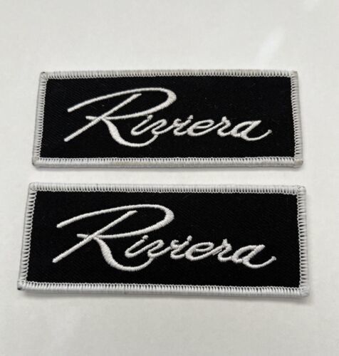 BUICK RIVIERA SEW/IRON ON PATCH EMBROIDERED EMBLEM BADGE UNIFORM - $10.88