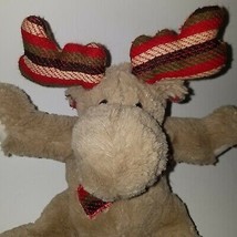 Pier 1 Imports Reindeer Plush Stuffed Animal Toy Brown Holiday Christmas... - £13.20 GBP