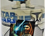 Star Wars Galactic Heroes Obi-Wan Kenobi figure plus bonus puzzle 2008  - $9.00