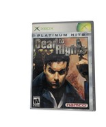 Dead To Rights (XBOX, 2002) Game, Case &amp; Manual - €11,86 EUR